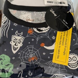 Little Sleepies Disney Nightmare Before Christmas Gray Pajamas
